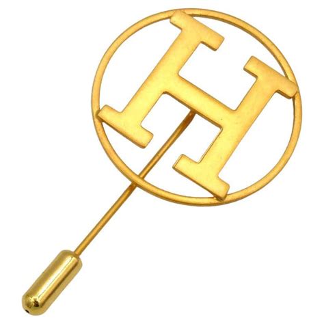 Hermes Lapel Pin 